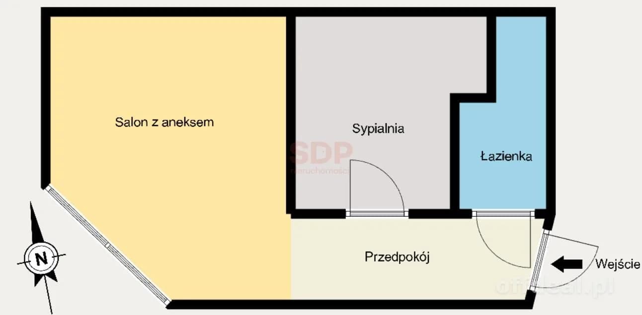 2 pokoje inwestycyjnie po generalnym remoncie w centrum, Monopolis