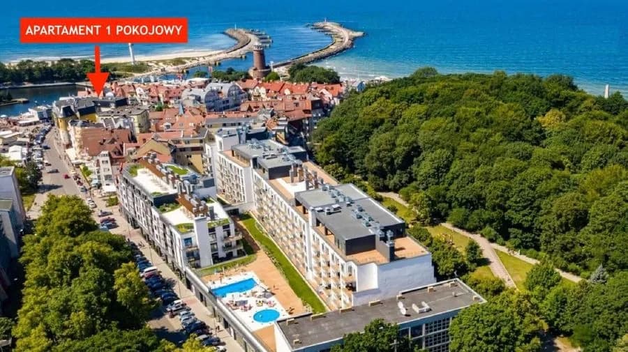 квартира на продаж у Kołobrzeg, Portowa | 1-кімн. | 30,61 m²