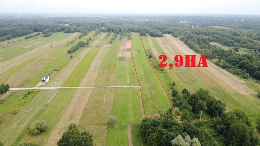 Jodłówka gmina Rzezawa 2,9ha działka budowlana