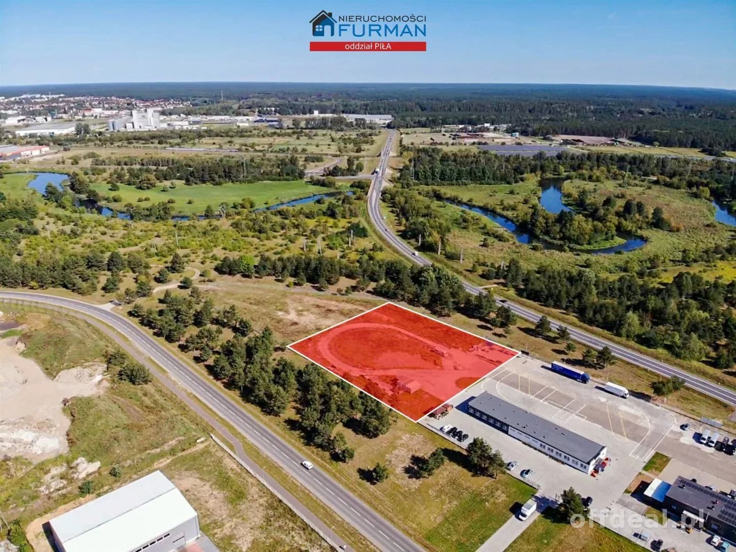 terrain à vendre à Piła | 4 771 m²