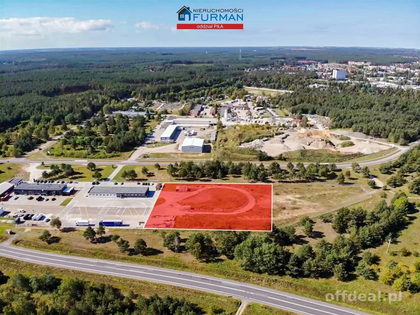 terrain à vendre à Piła | 4 771 m²