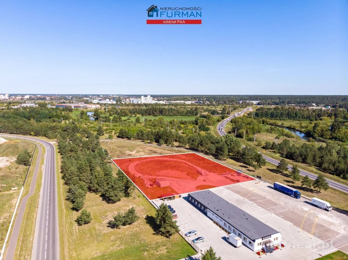 terrain à vendre à Piła | 4 771 m²