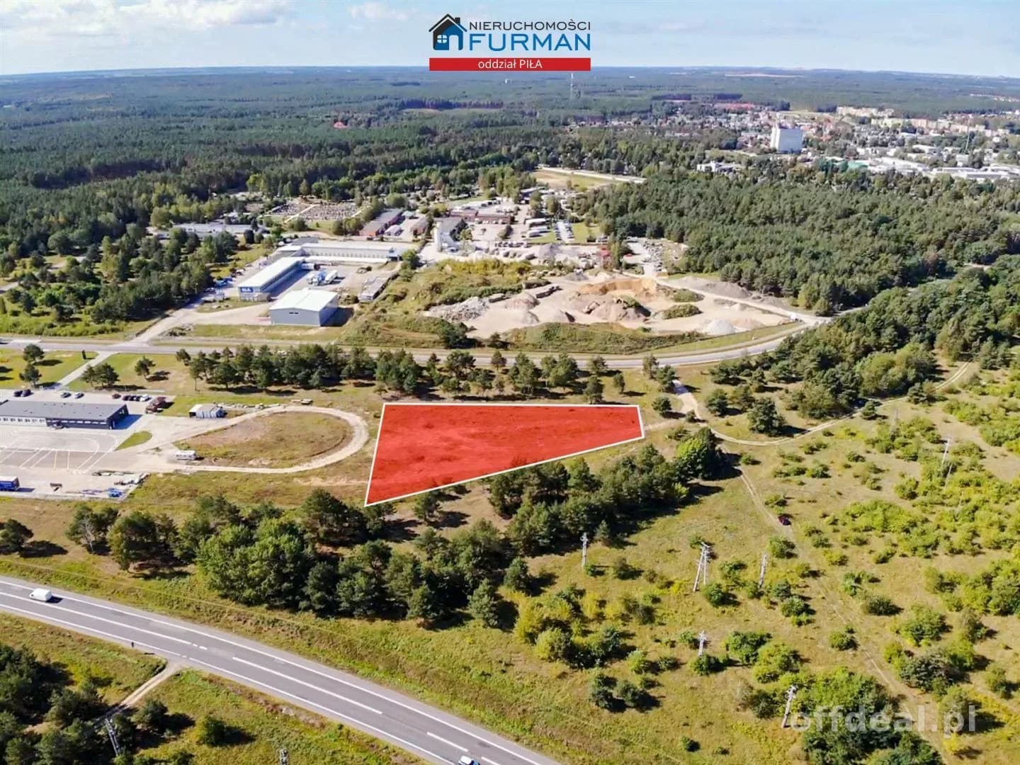 terrain à vendre à Piła | 4 771 m²