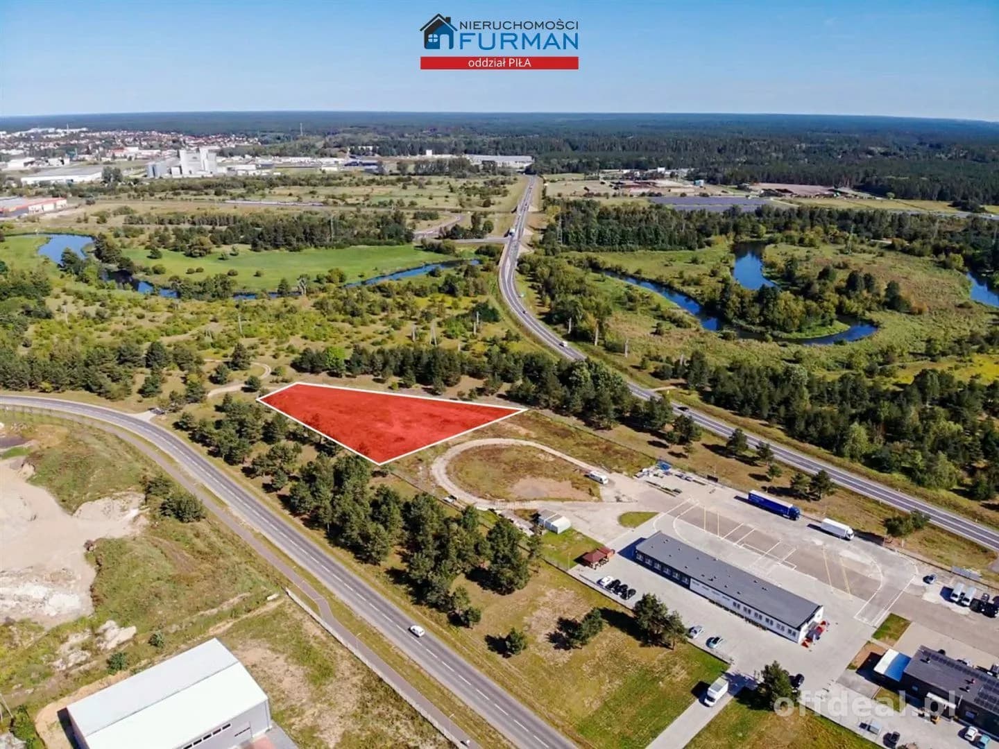 terrain à vendre à Piła | 4 771 m²