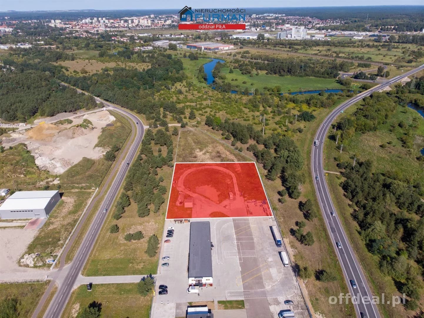 terrain à vendre à Piła | 4 771 m²