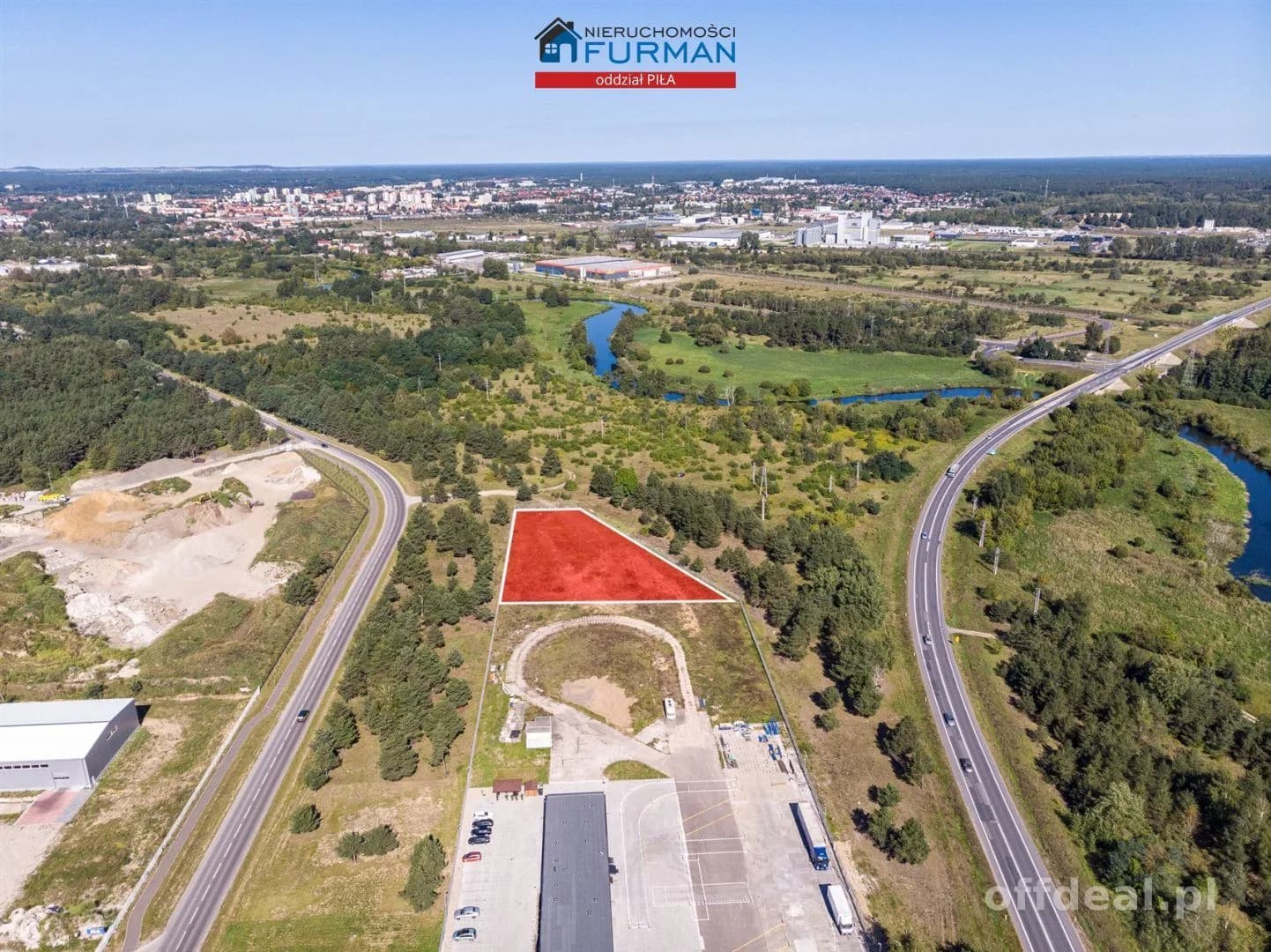 terrain à vendre à Piła | 4 771 m²