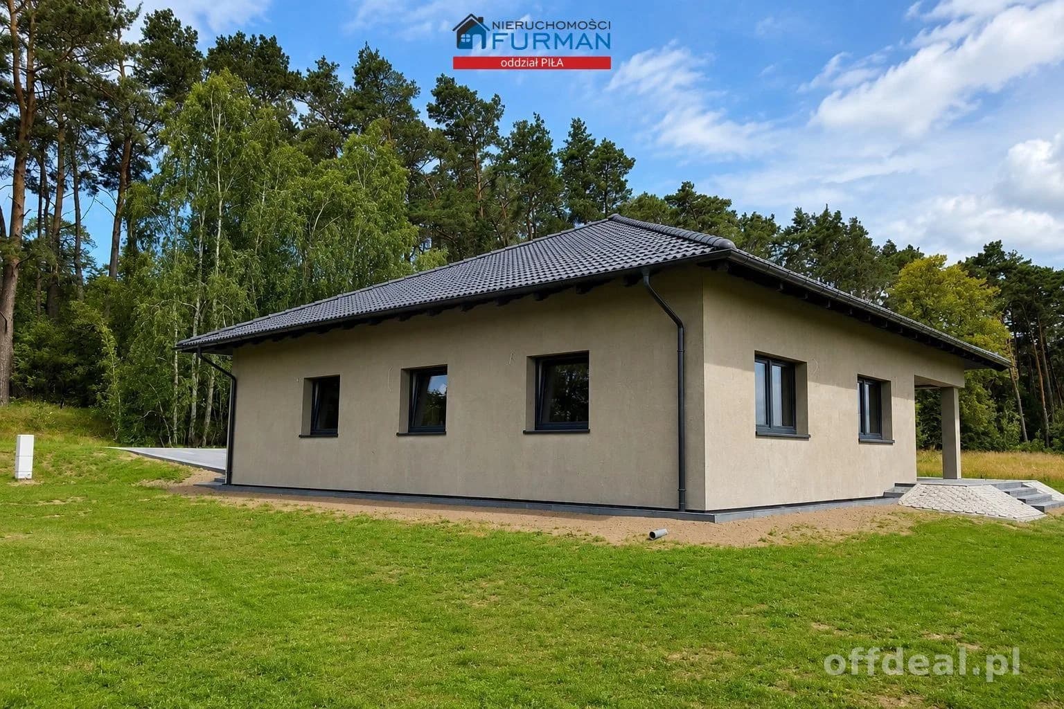 Nowoczesny dom deweloperski -Atanazyn