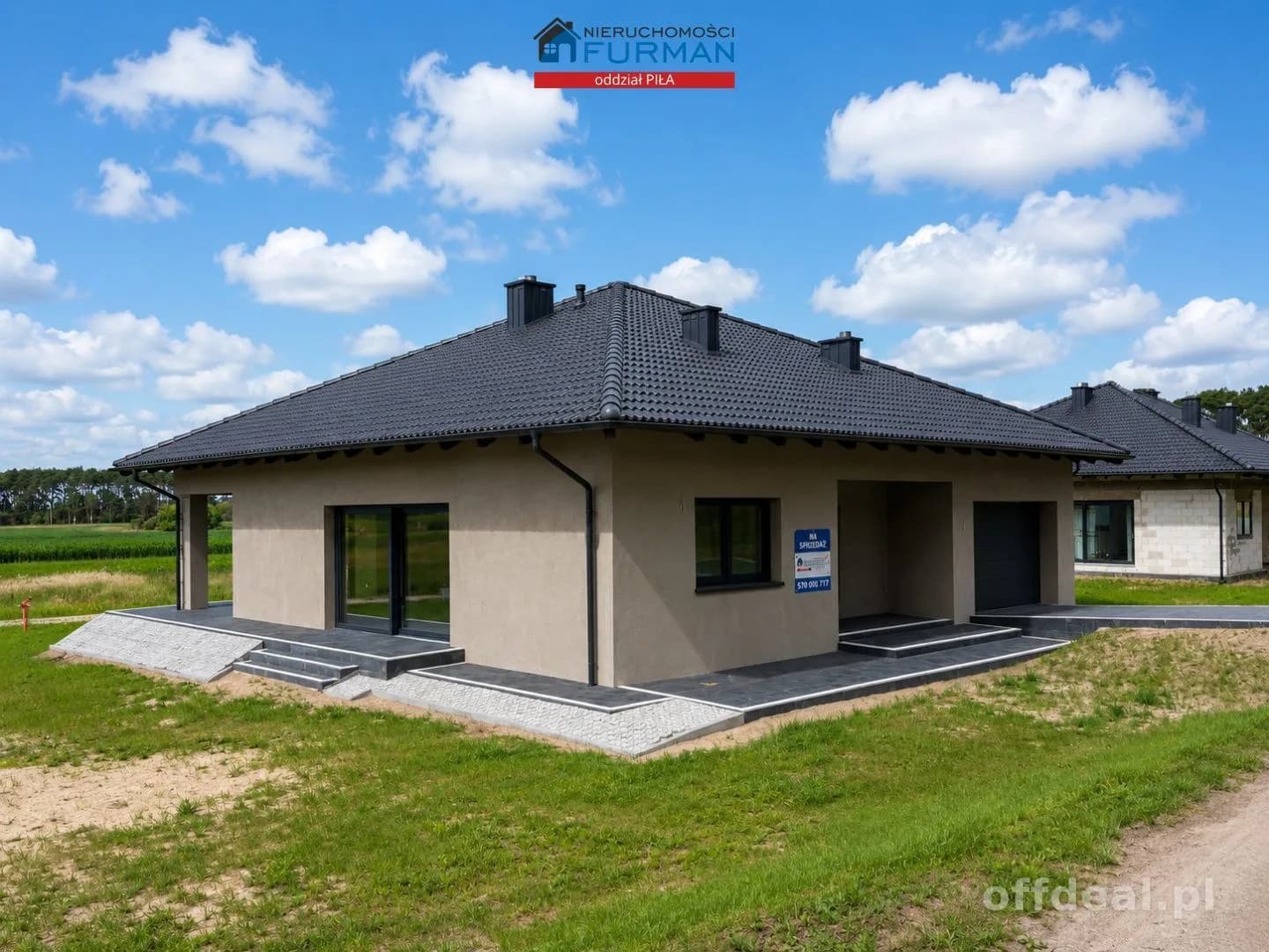 Nowoczesny dom deweloperski -Atanazyn