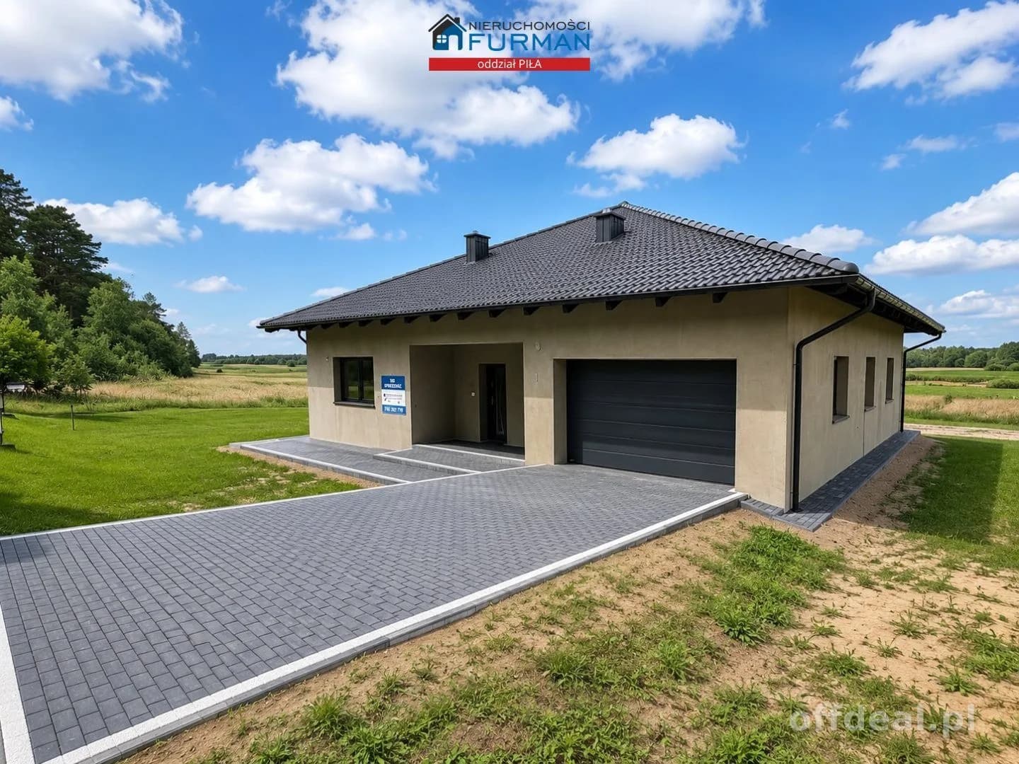 Nowoczesny dom deweloperski -Atanazyn