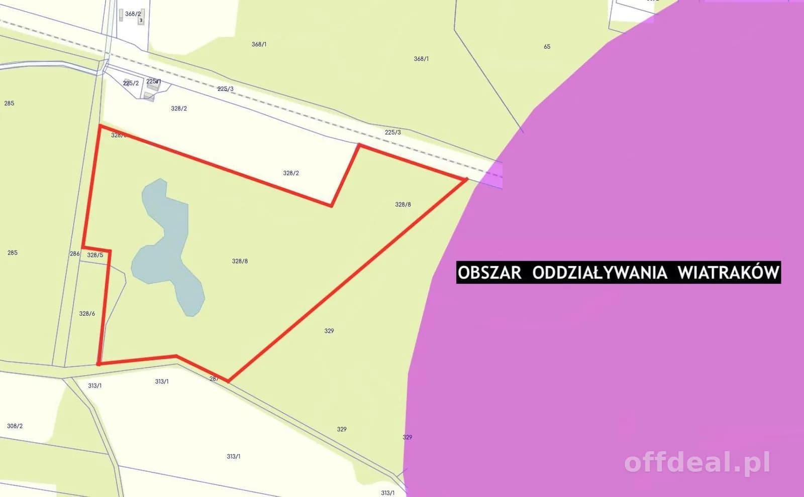 ділянка на продаж у Dygowo | 102 772 m²