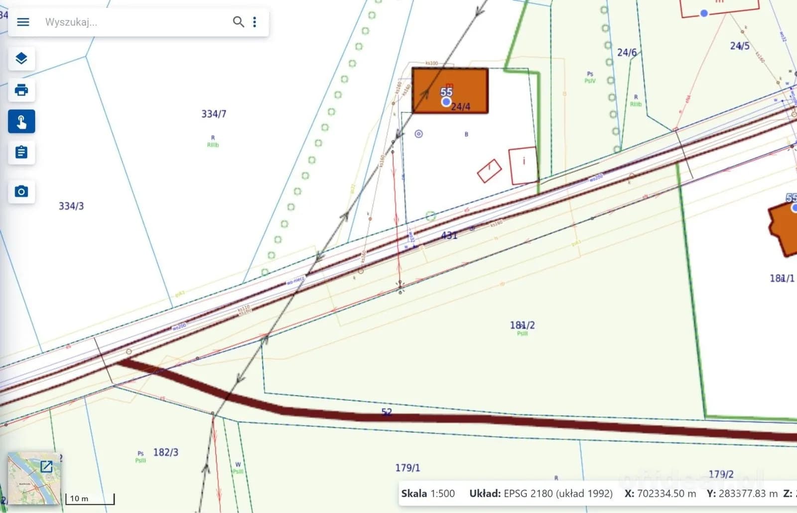 plot for sale in Czernin | 2,692 m²