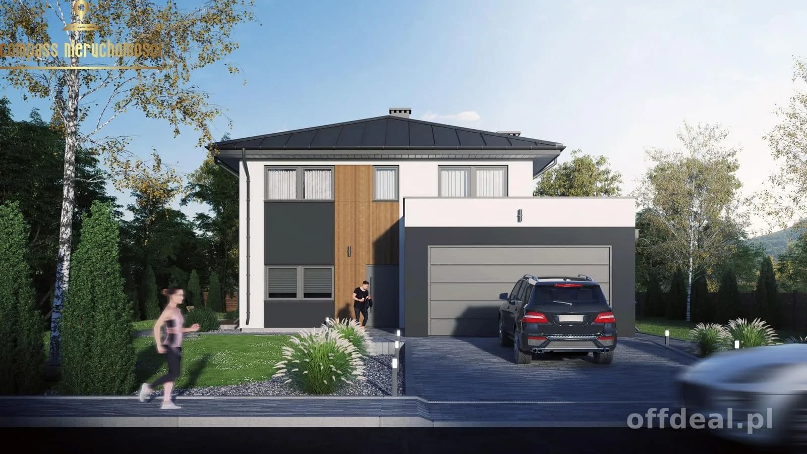 Luksusowa Willa Rodzinna z Garażem Dwustanowiskowym | 204,83 m² Niezależnej Przestrzeni