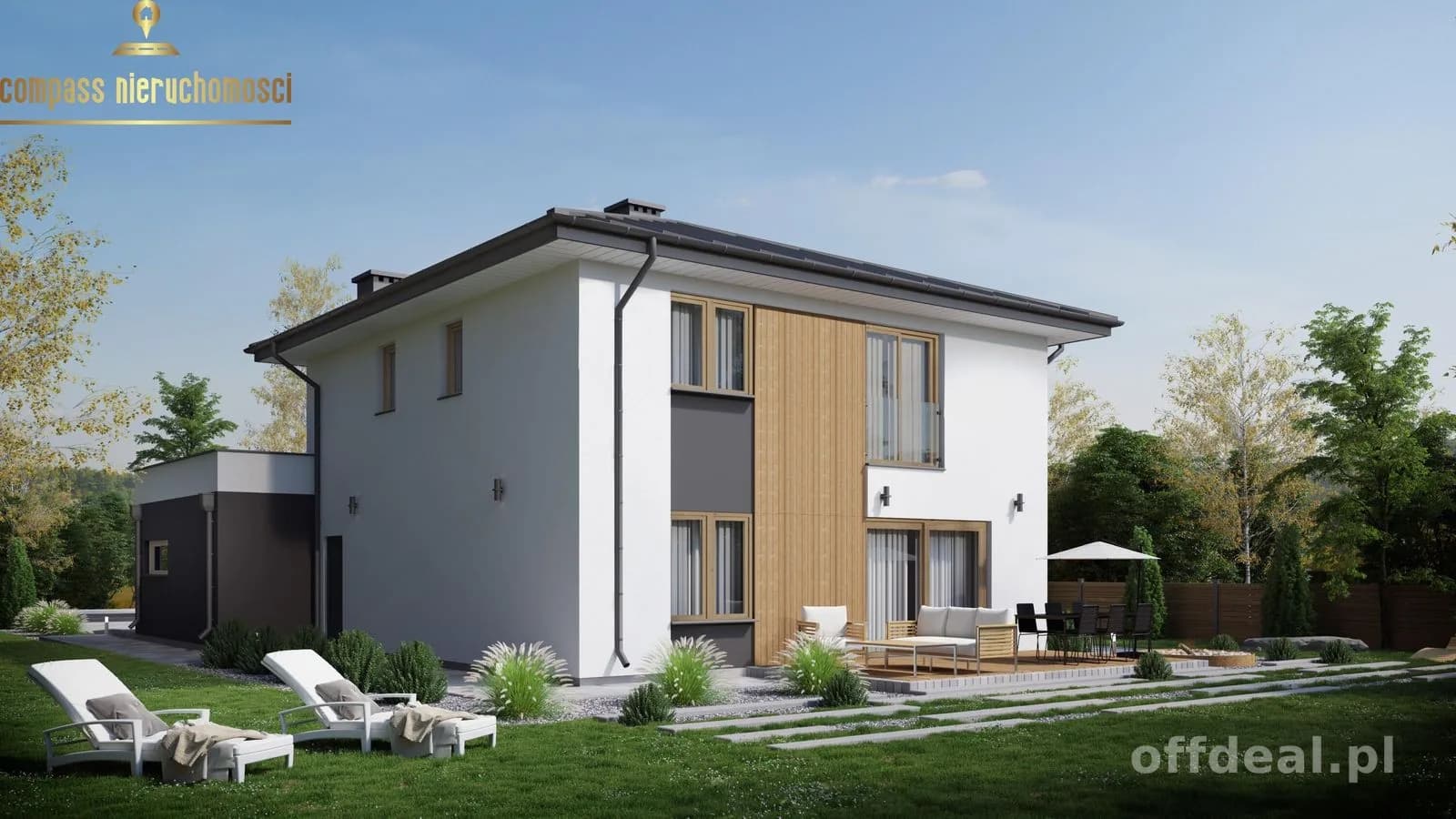 Luksusowa Willa Rodzinna z Garażem Dwustanowiskowym | 204,83 m² Niezależnej Przestrzeni