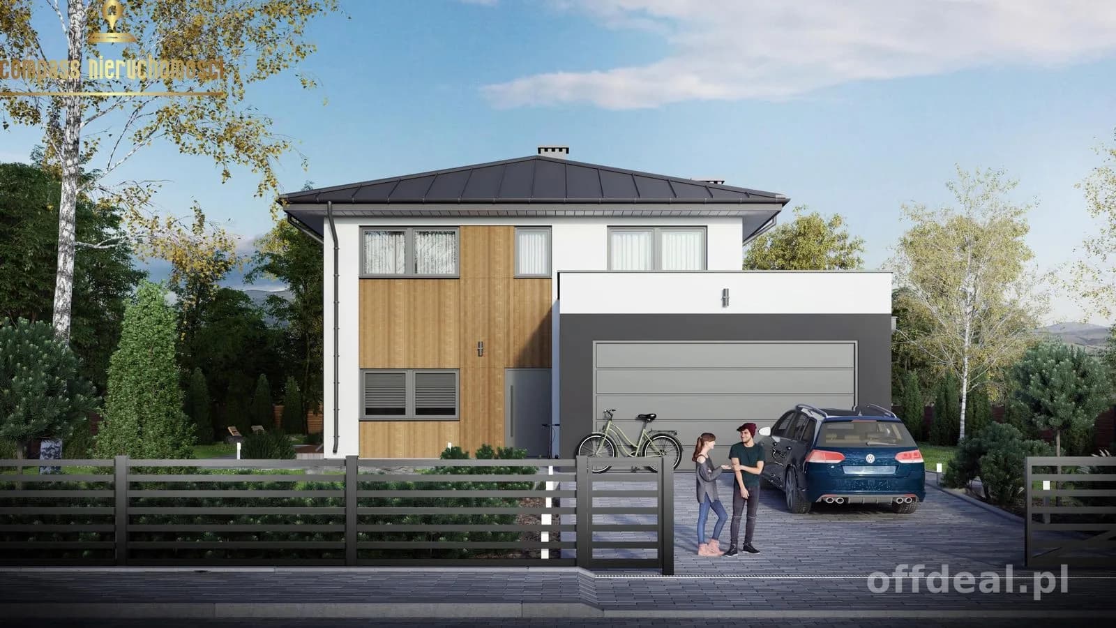 Luksusowa Willa Rodzinna z Garażem Dwustanowiskowym | 204,83 m² Niezależnej Przestrzeni
