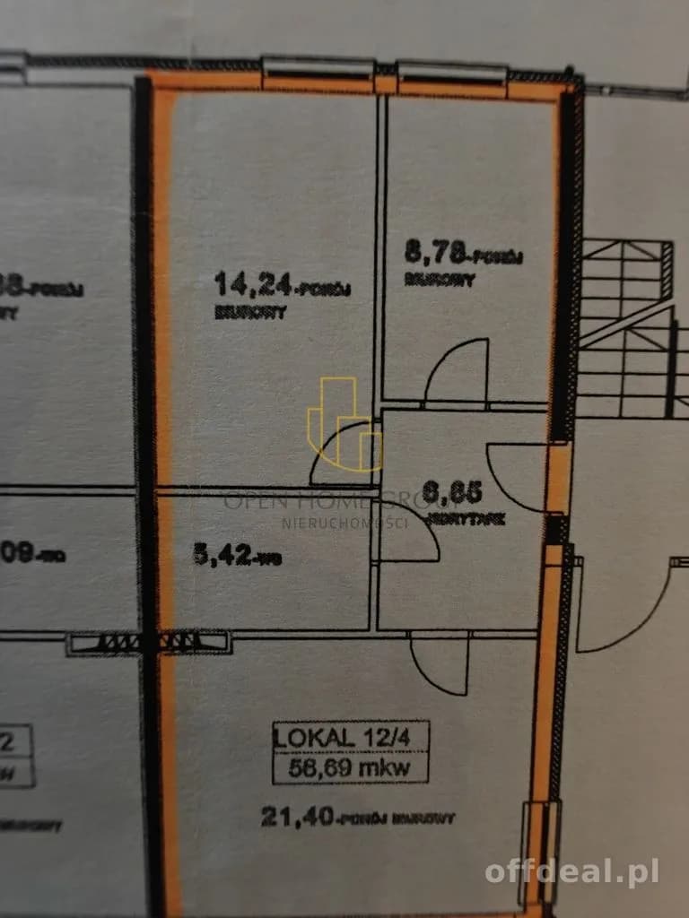 Zdjęcie 13: Mieszkanie, 3 pokoje, 62 m², Wrocław
