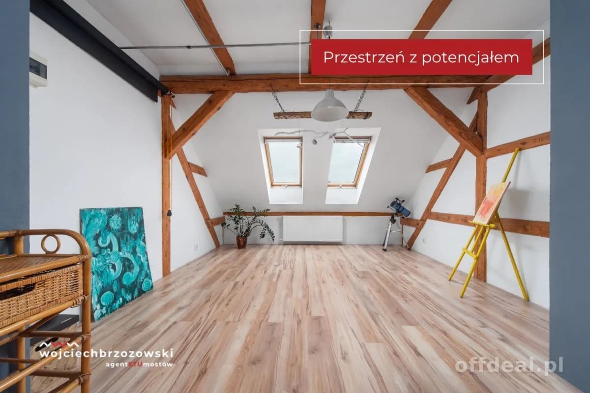 DOM Z WYJĄTKOWYM OGRODEM, WARSZTATEM I DUŻYM POTEN
