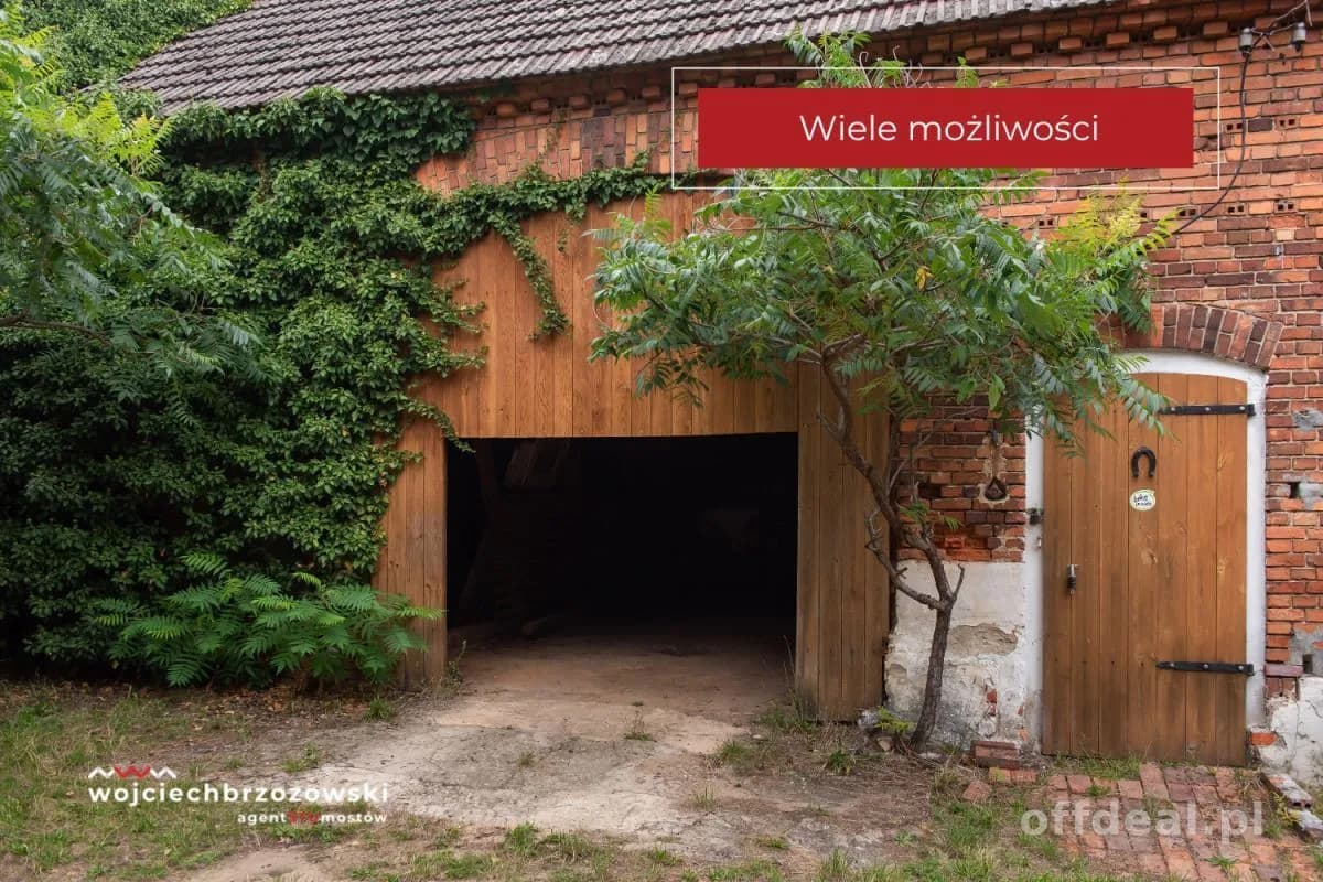 DOM Z WYJĄTKOWYM OGRODEM, WARSZTATEM I DUŻYM POTEN