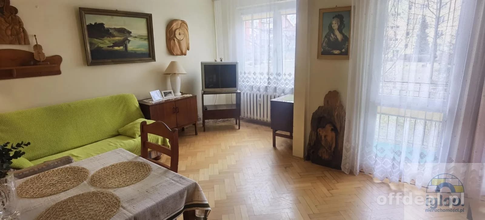 Atrakcyjne 2-pokoje na parterze w bloku osNa Stoku