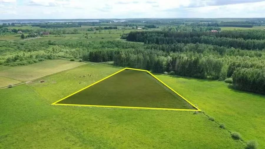 Działka rolna Róże gm Węgorzewo