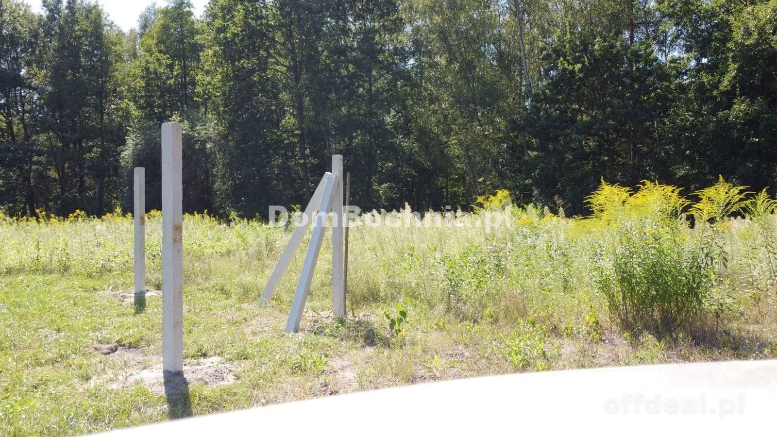 Małe słoneczne działki pod lasem Dąbrówka Bochnia