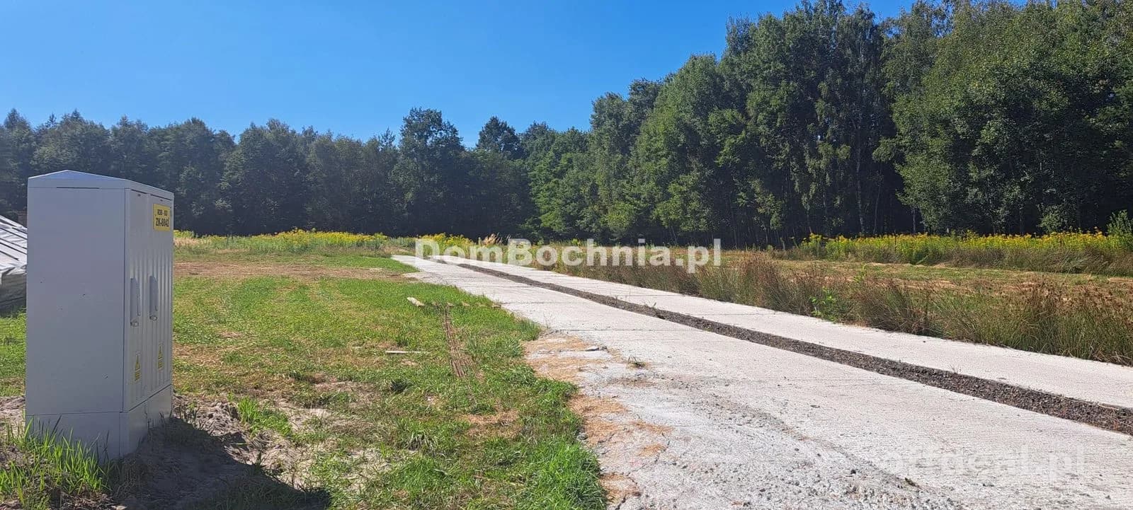 Małe słoneczne działki pod lasem Dąbrówka Bochnia