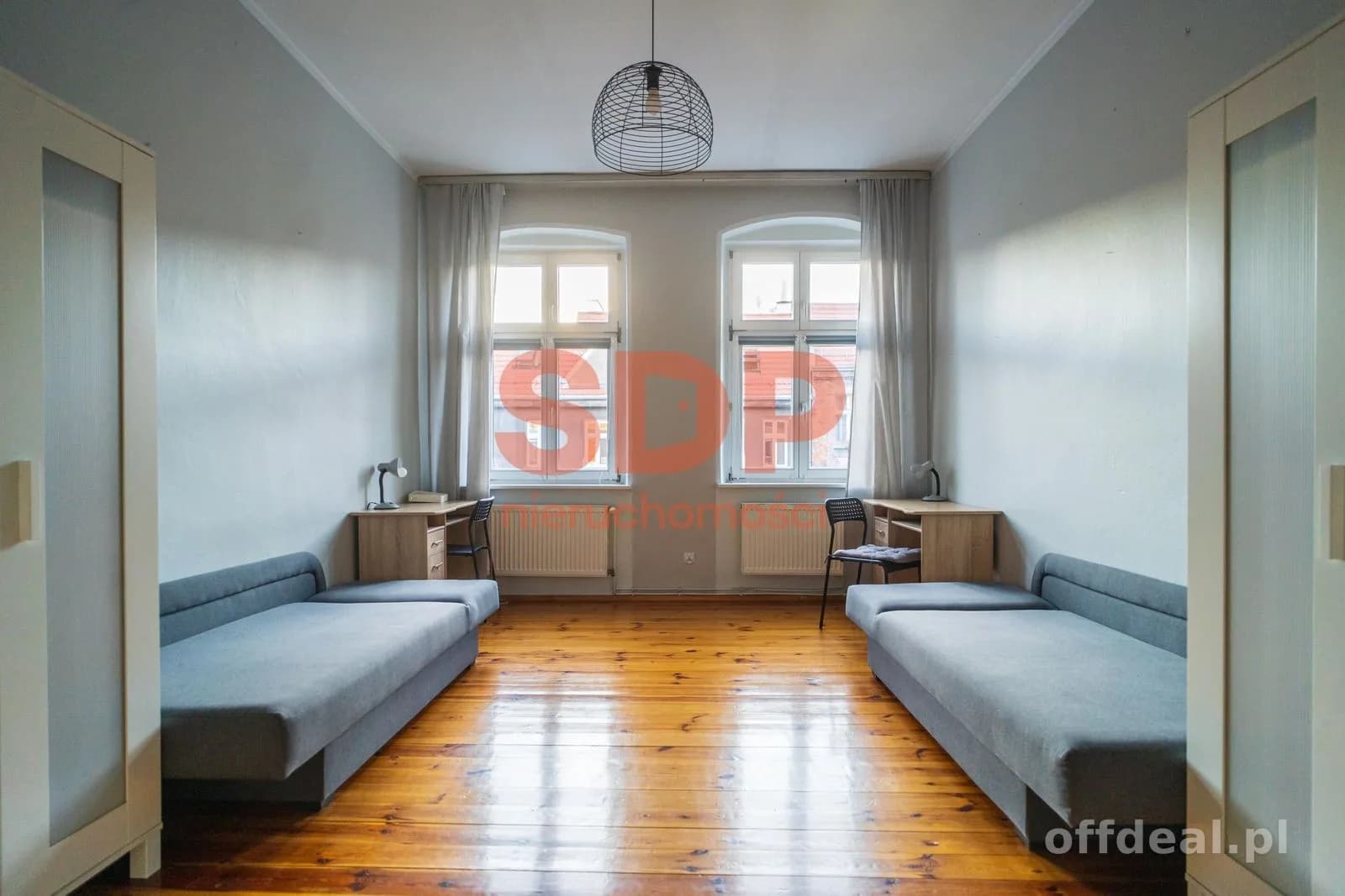 2 rozkładowe pokoje w centrum | oddzielna kuchnia
