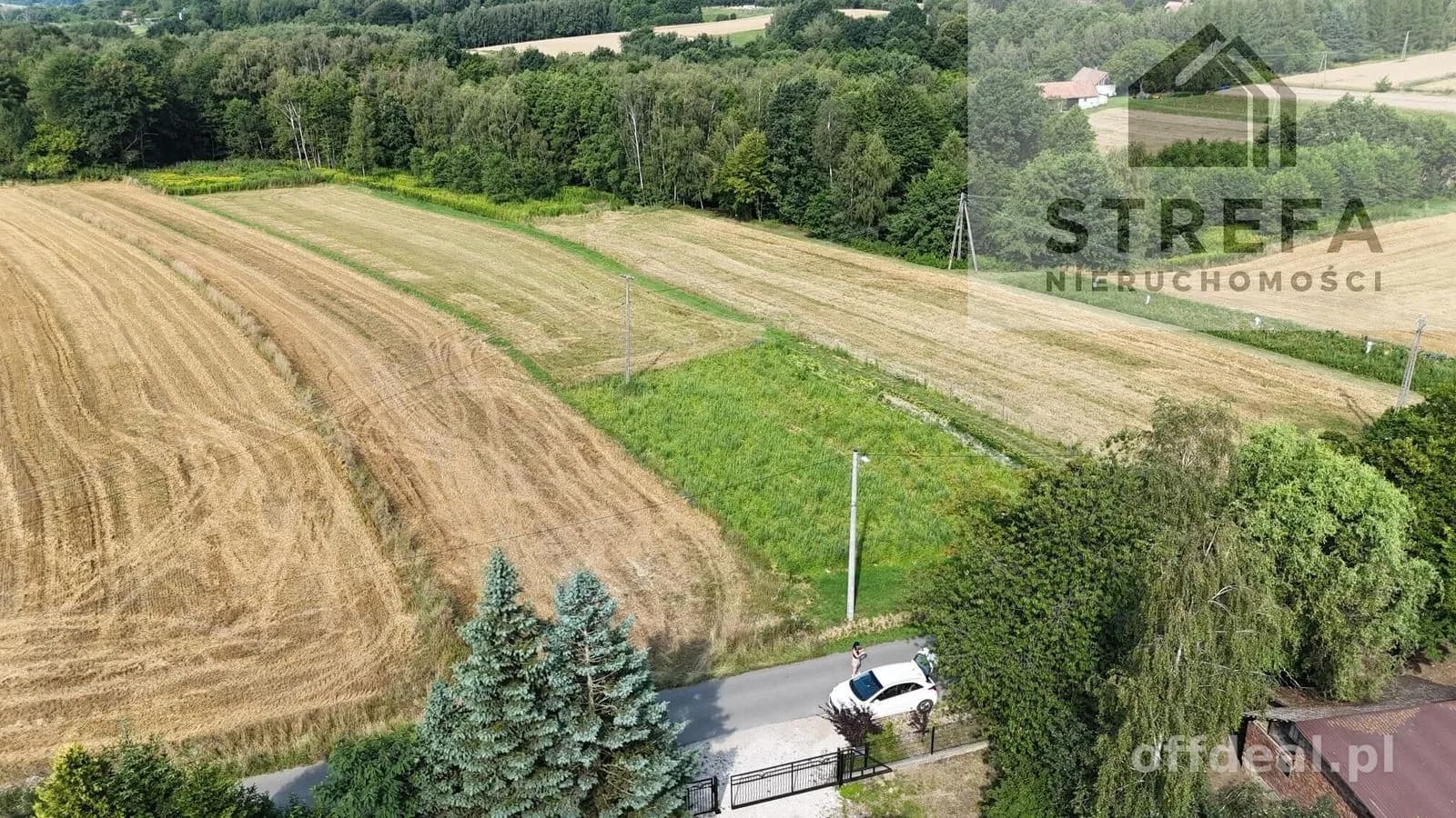 Photo 2: Plot, 774 m², Poręba Radlna