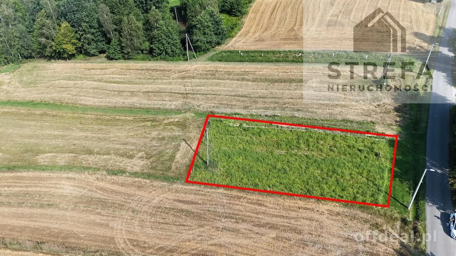 Photo 1: Plot, 774 m², Poręba Radlna