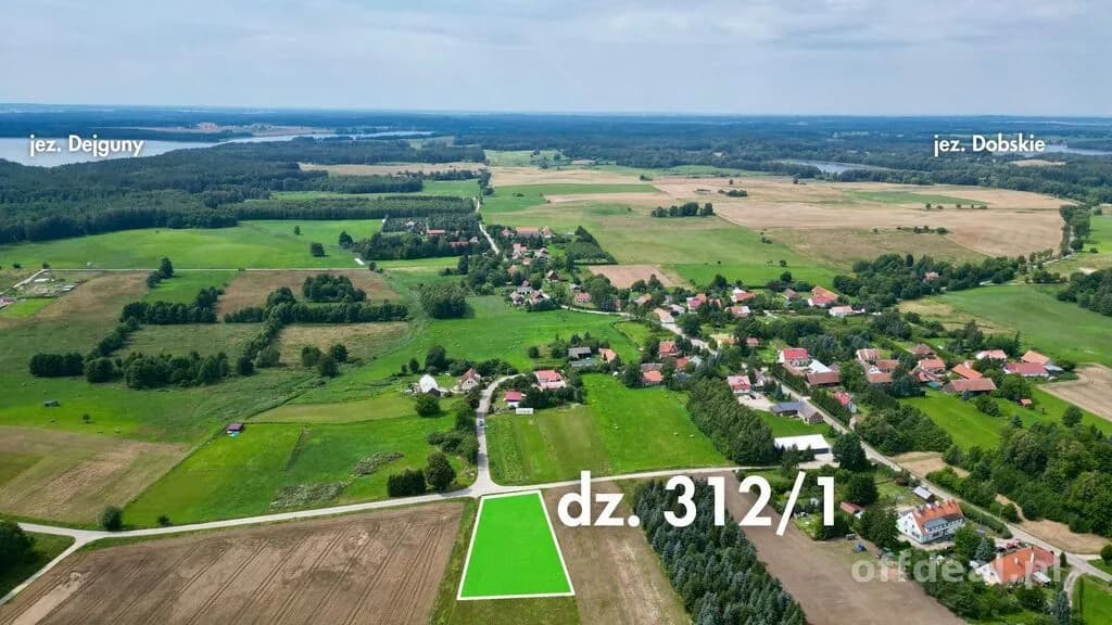 Kamionki | działka 2449 m2 pod dom całoroczny