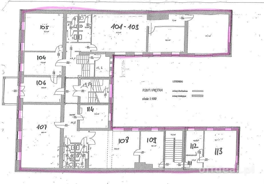 59-room commercial property for rent in Wrocław, Stare Miasto | 1,700 m²