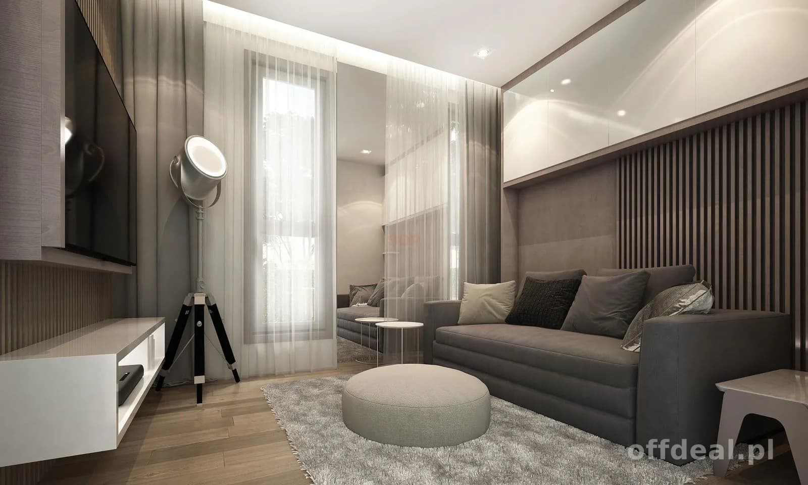 4-sypialnie, duży taras, 2-garderoby, 3-łazienki, 33,8m2 SALON