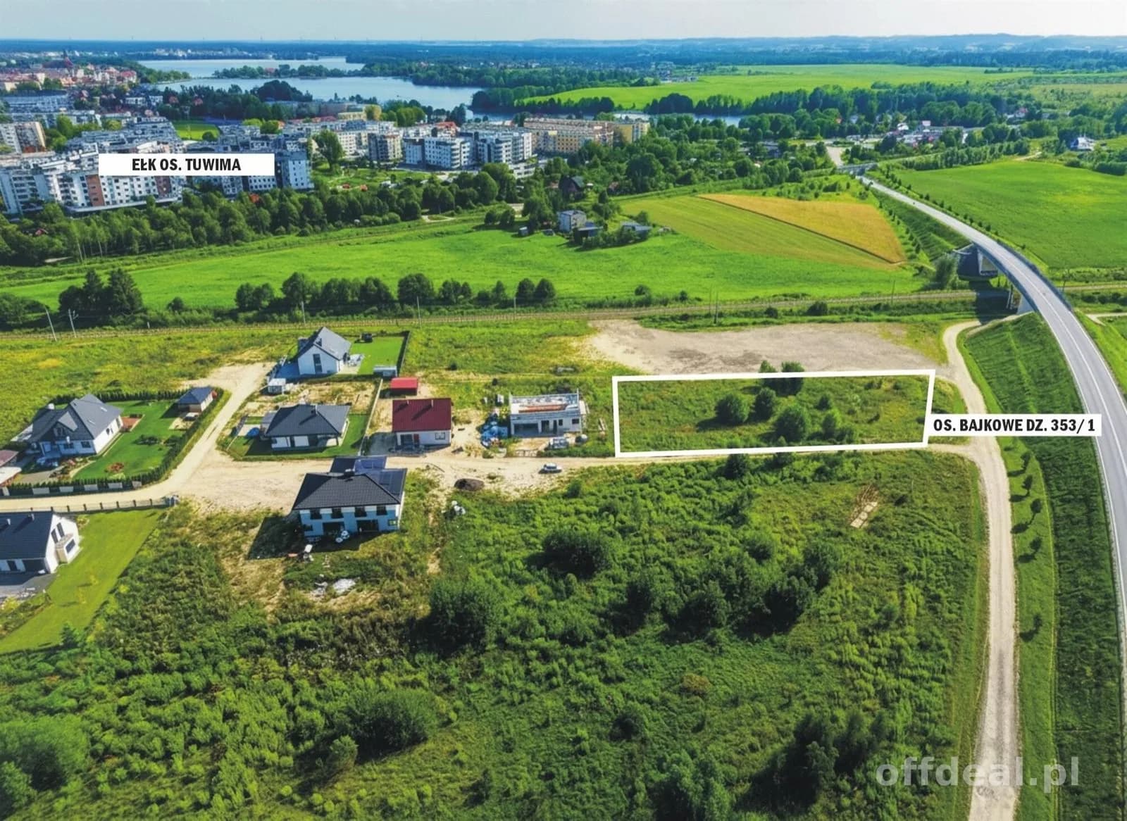 plot for sale in Ełk, Siedliska | 3,000 m²