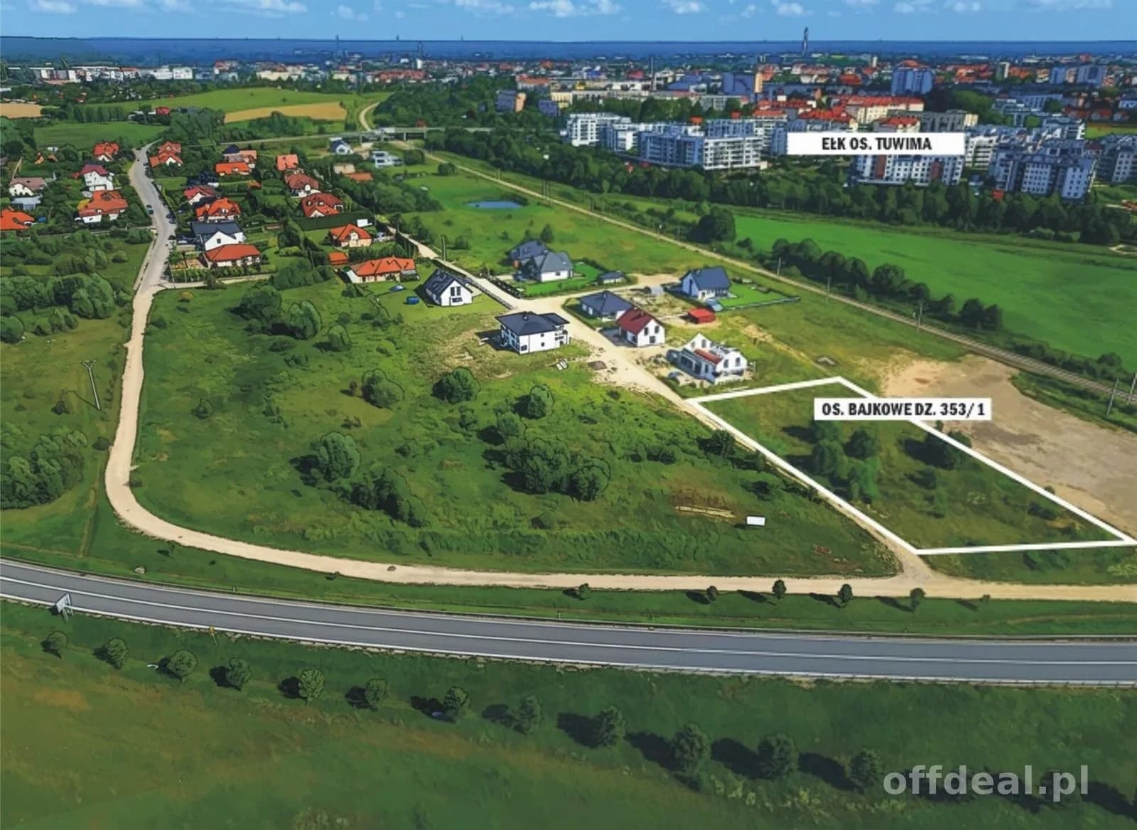 plot for sale in Ełk, Siedliska | 3,000 m²
