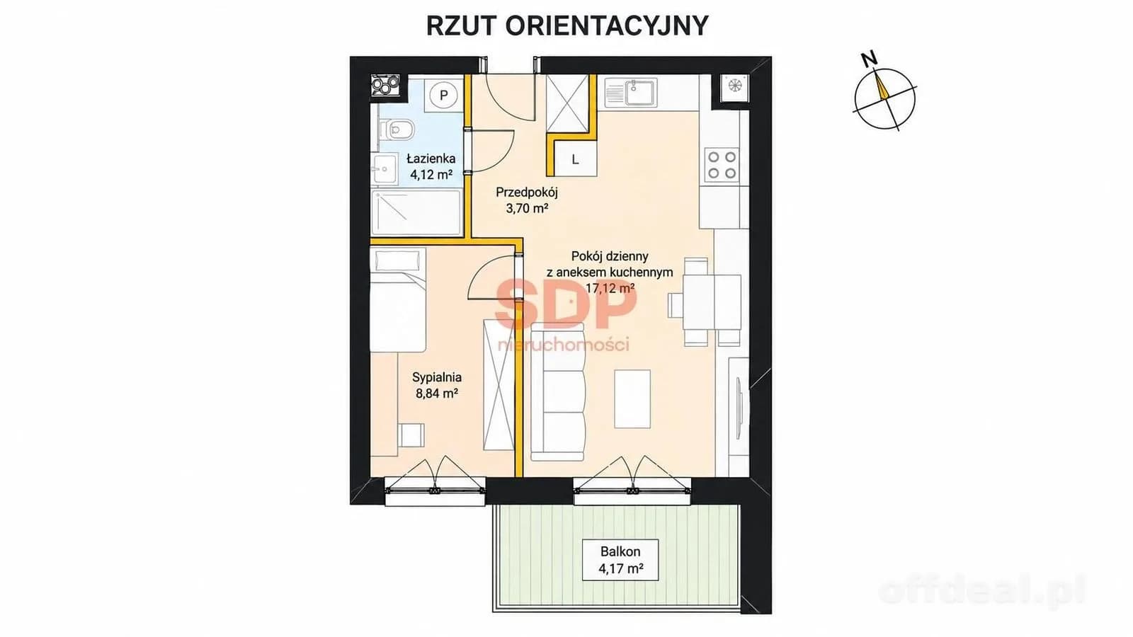 2 pokoje | do aranżacji | balkon| komórka i miejsce postojowe w garażu