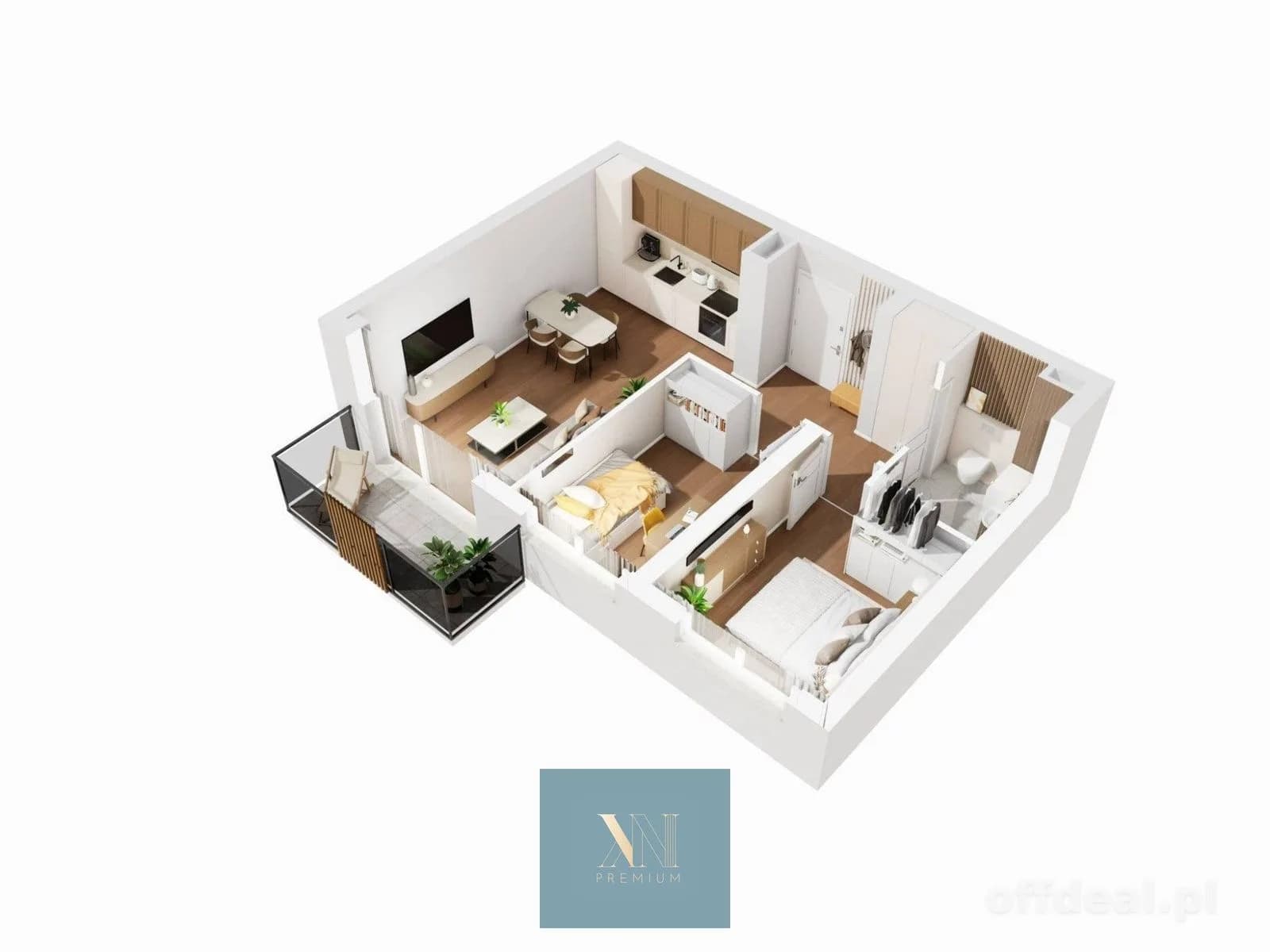 Zdjęcie 9: Mieszkanie, 3 pokoje, 53 m², Wrocław