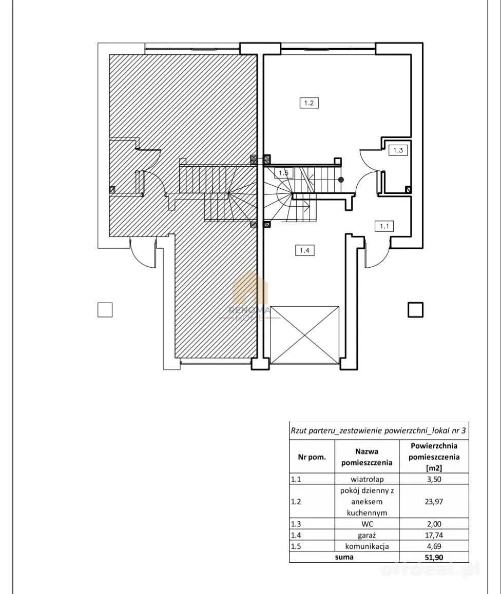 будинок на продаж у Wrocław, Fabryczna, Leśnica | 4-кімн. | 104,8 m²