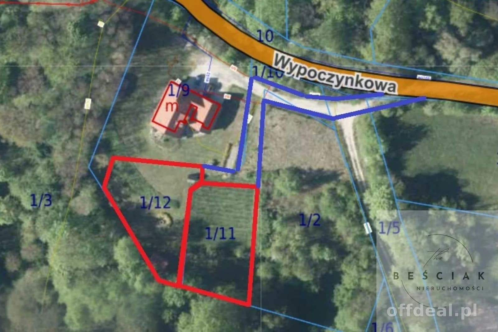 plot for sale in Zawada | 801 m²