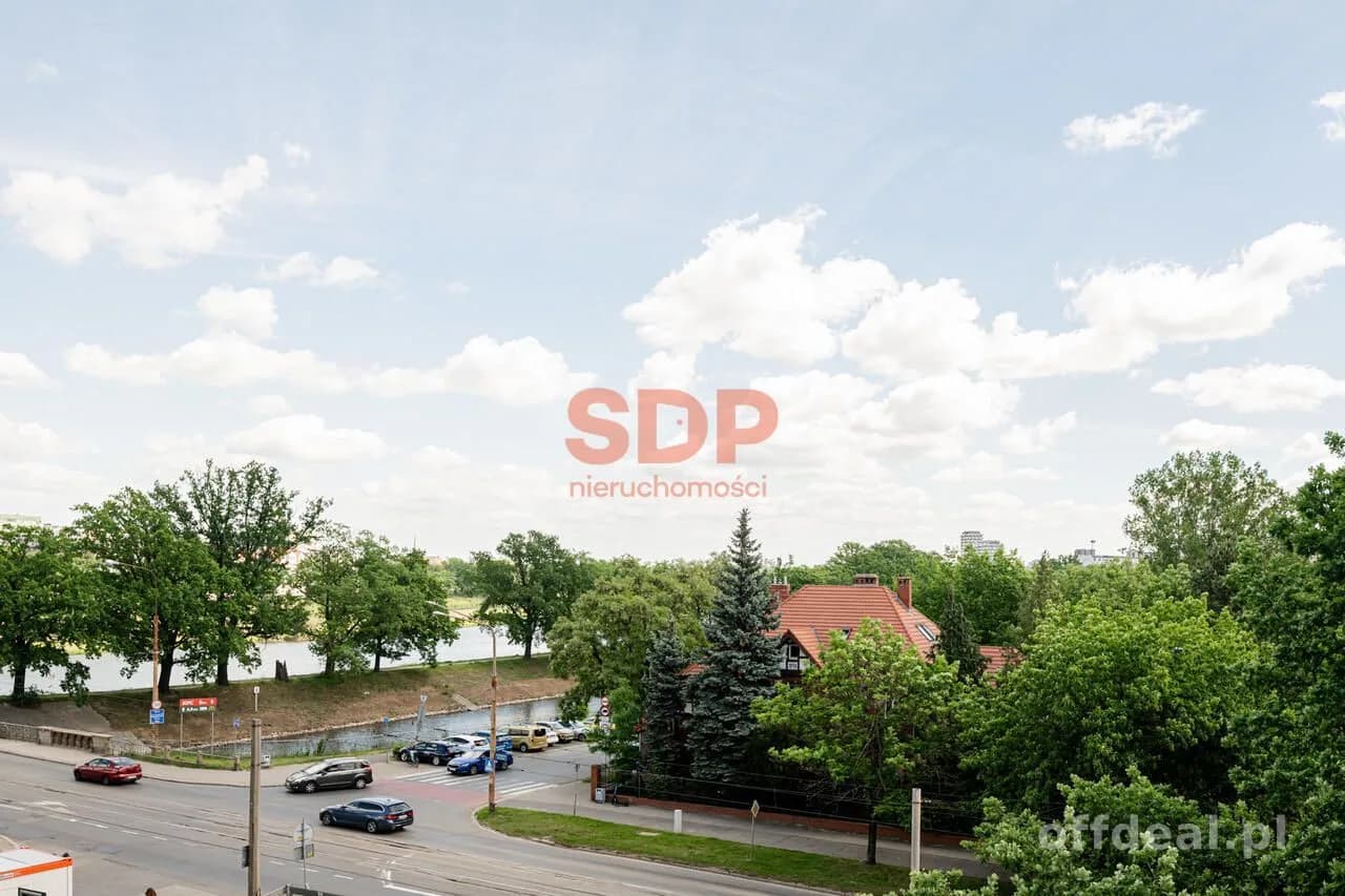 CENA W DÓŁ! Widok na rzekę i park! 3 pokoje gotowe do zamieszkania