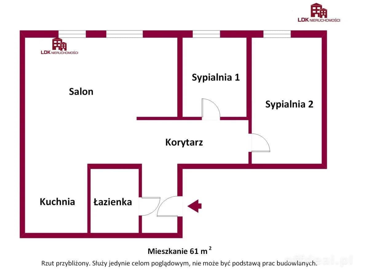 Funkcjonalne mieszkanie w spokojnej okolicy