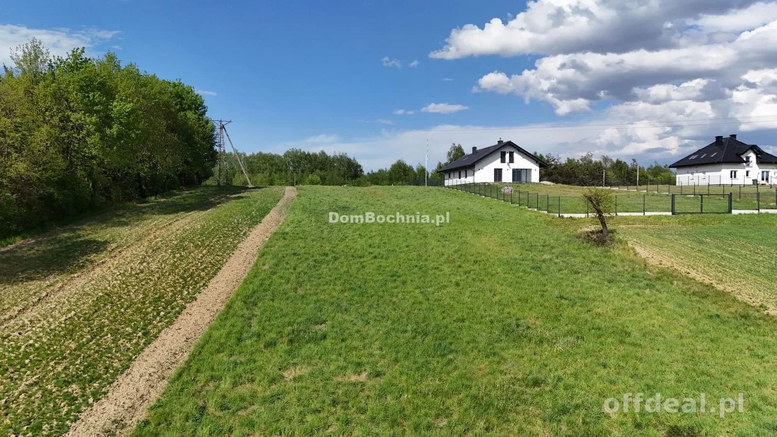 Widokowa działka 1,24ha Dębina gmina Rzezawa