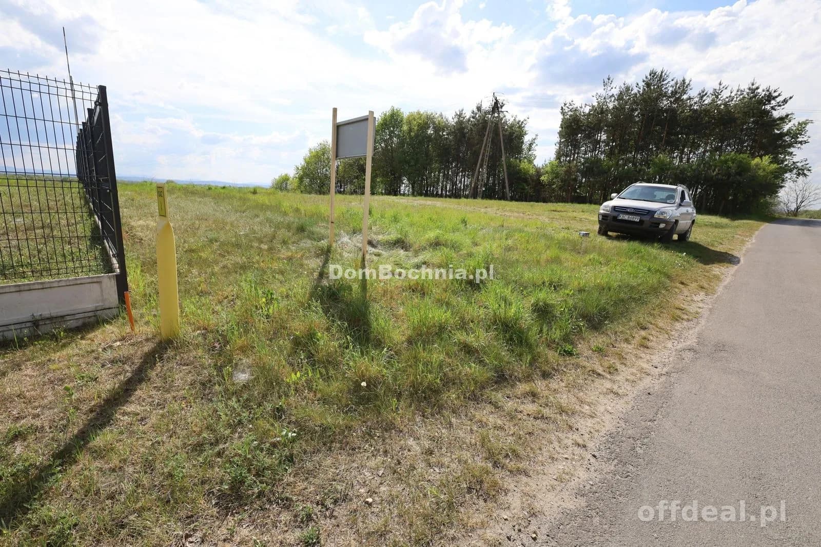 Widokowa działka 1,24ha Dębina gmina Rzezawa