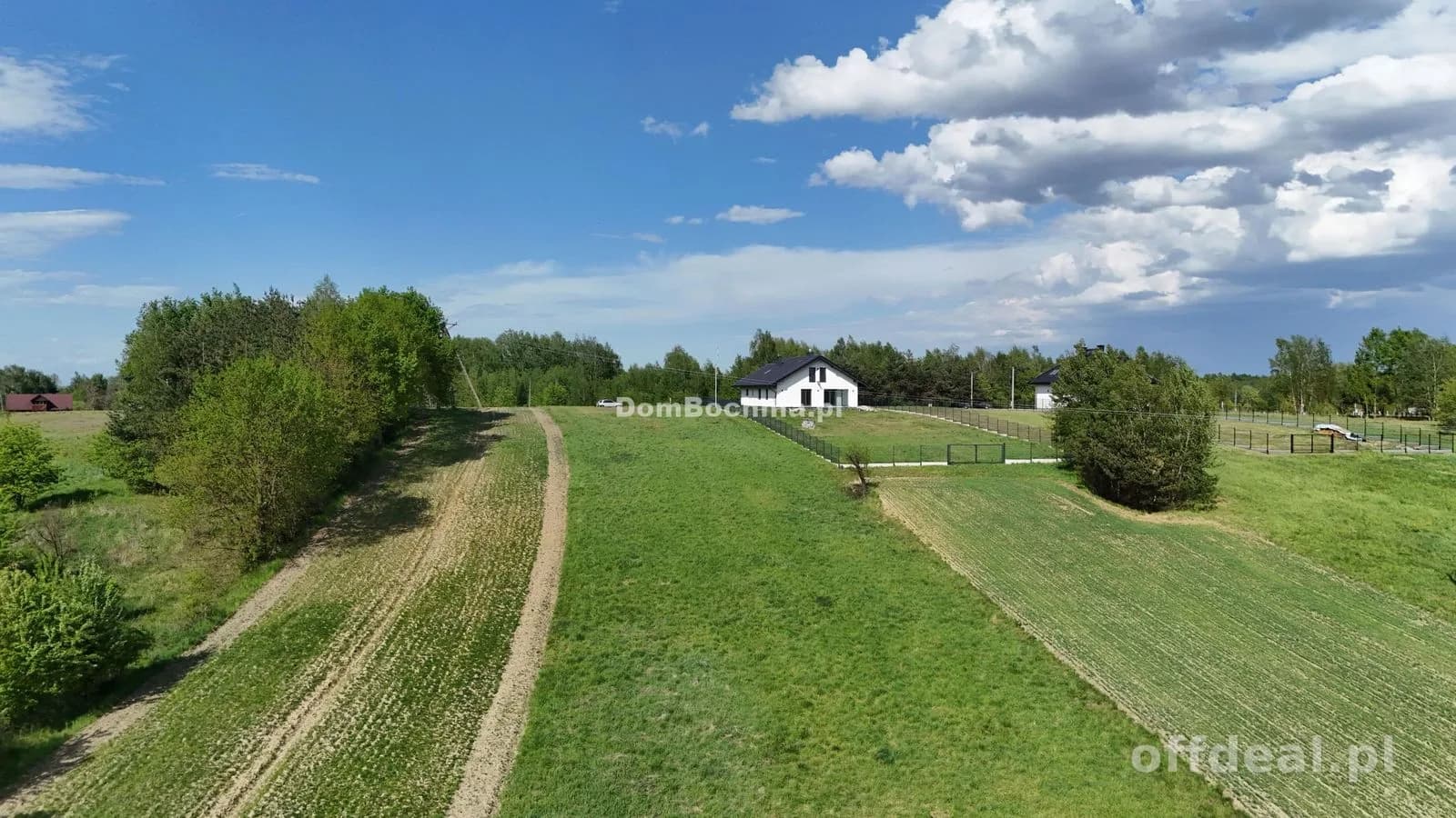 Widokowa działka 1,24ha Dębina gmina Rzezawa
