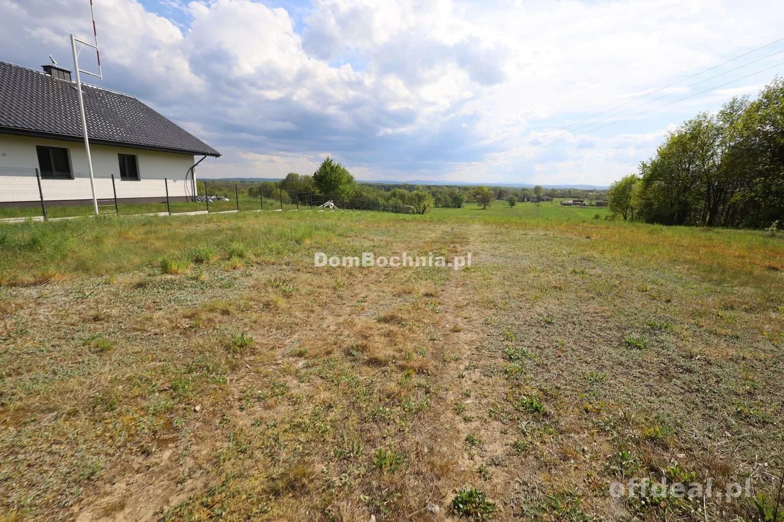 Widokowa działka 1,24ha Dębina gmina Rzezawa