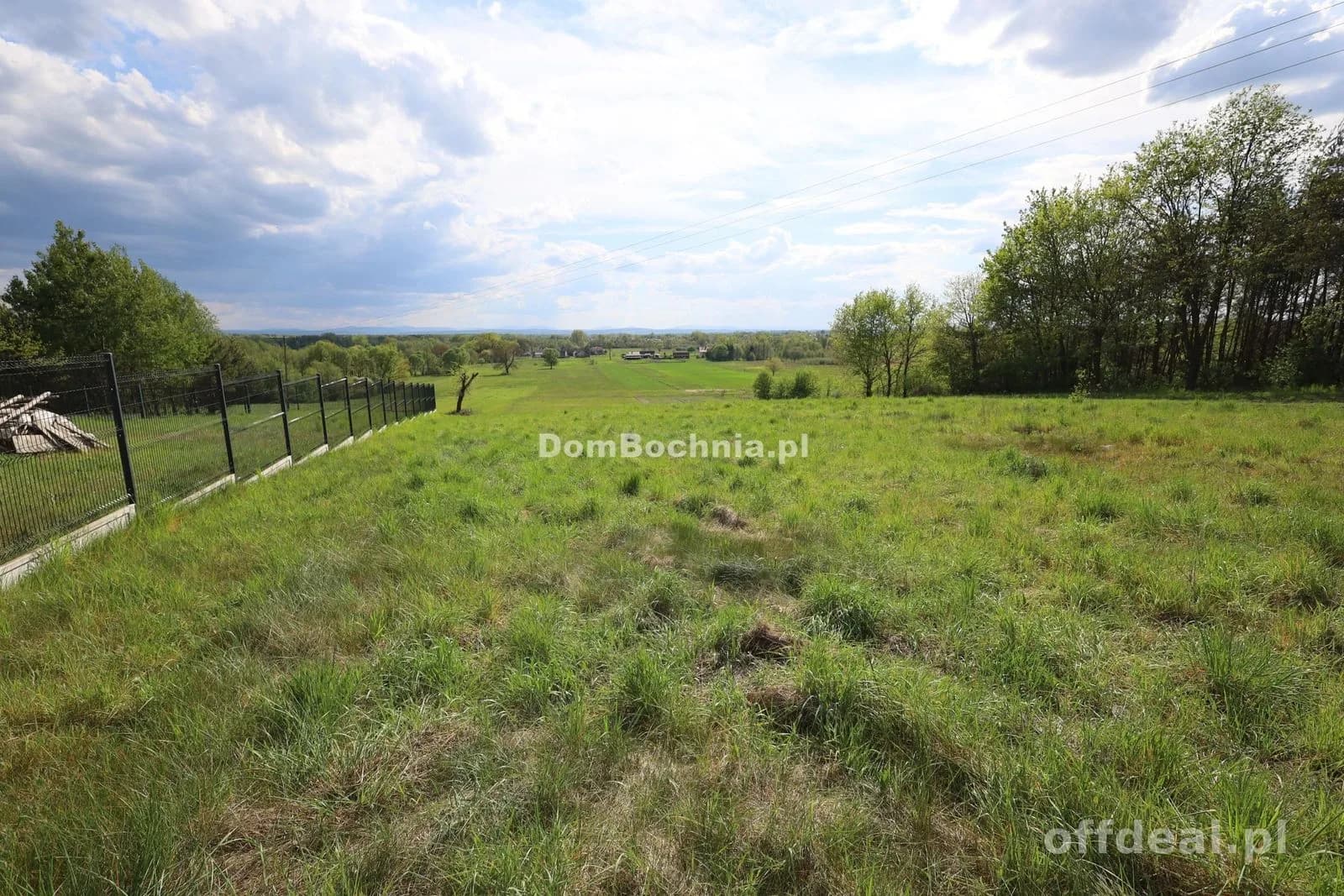 Widokowa działka 1,24ha Dębina gmina Rzezawa