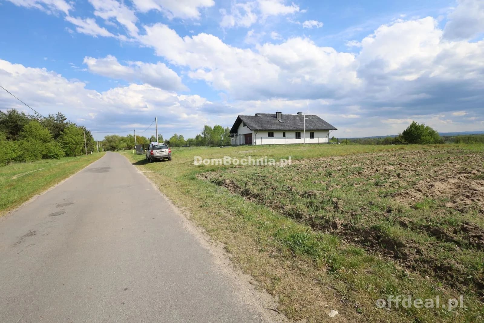 Widokowa działka 1,24ha Dębina gmina Rzezawa