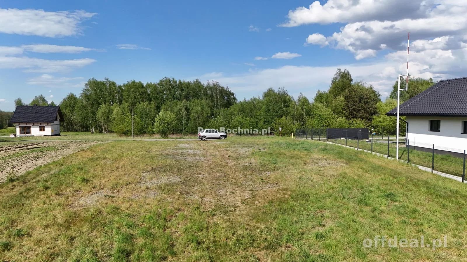 Widokowa działka 1,24ha Dębina gmina Rzezawa