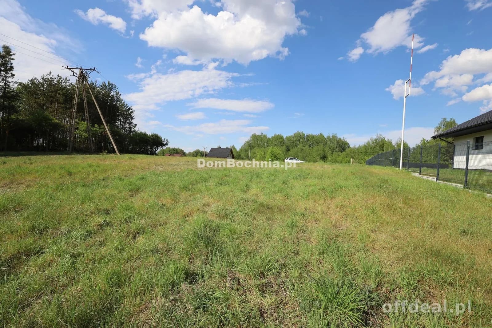 Widokowa działka 1,24ha Dębina gmina Rzezawa