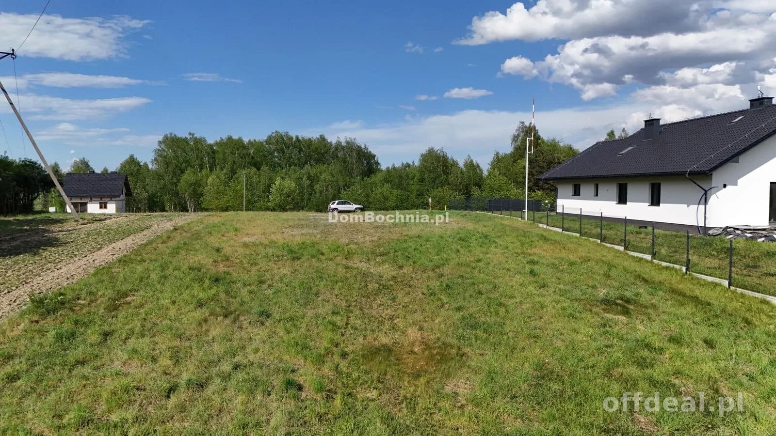 Widokowa działka 1,24ha Dębina gmina Rzezawa
