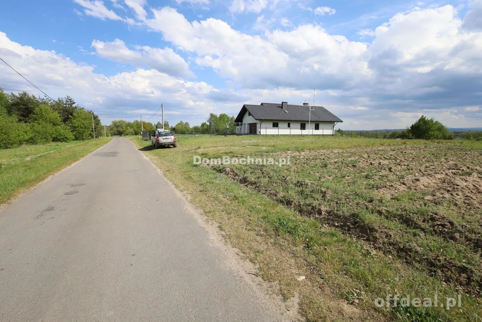 Widokowa działka 1,24ha Dębina gmina Rzezawa