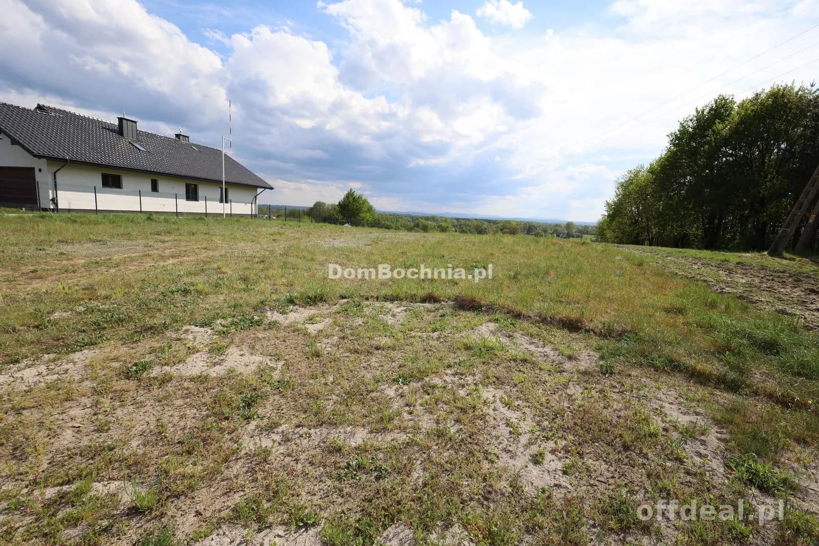 Widokowa działka 1,24ha Dębina gmina Rzezawa